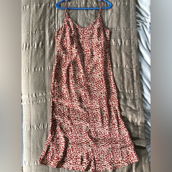 Silky Leopard Le Miel Midi Dress. Size Small - Picture 4 of 5